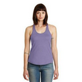 Alternative  Shirttail Satin Jersey Tank Top